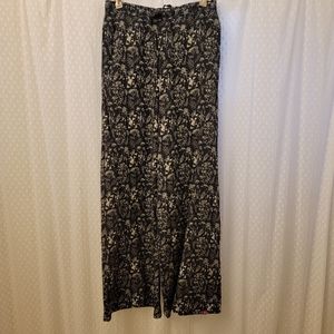 Biba wide leg floral pattern pants